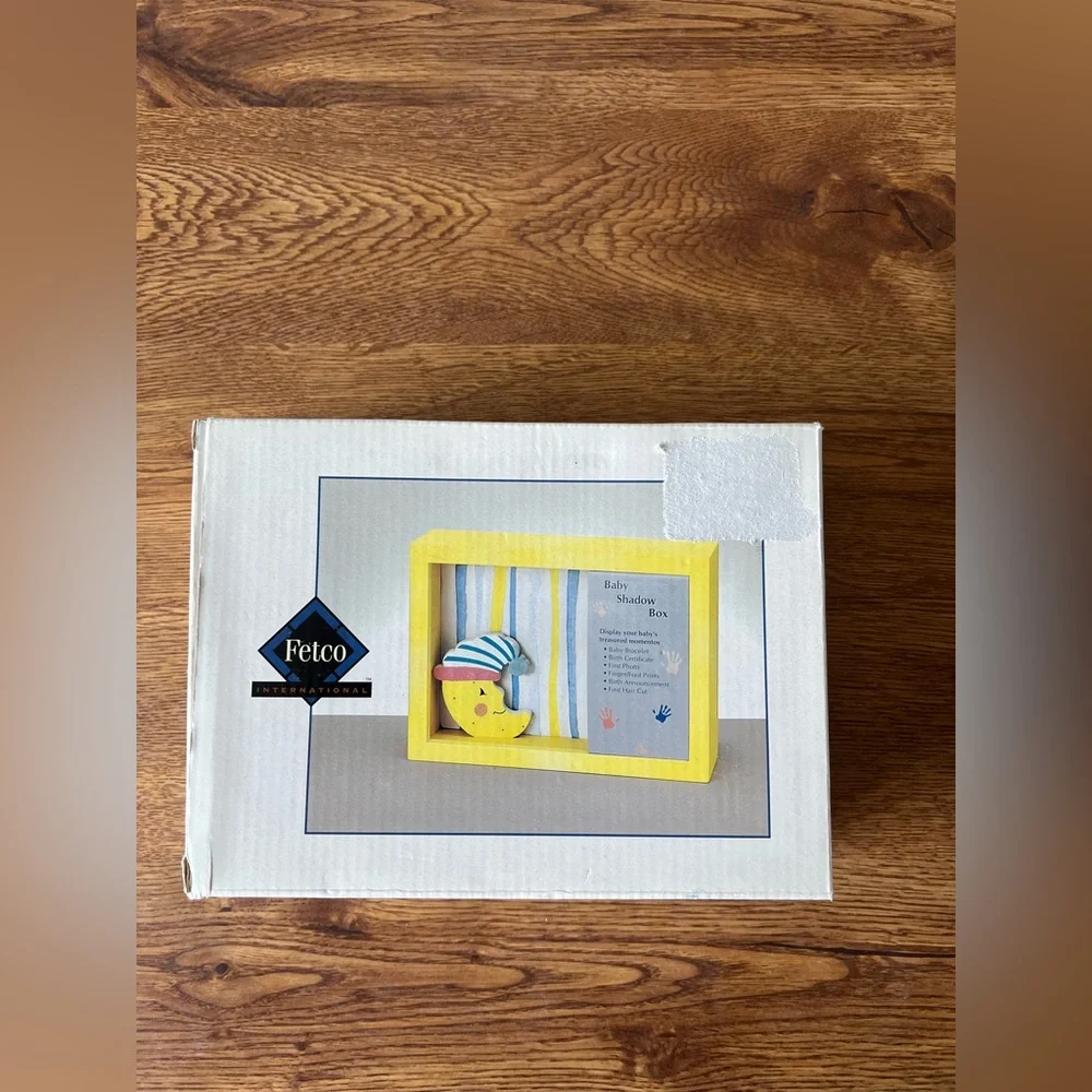 Fetco Baby Moon Shadow Box New in Box